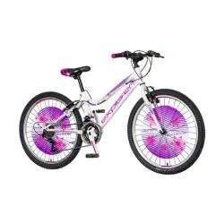 Bicikl explorer magnito 24" belo roze