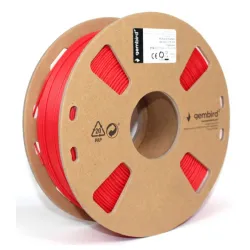 3DP-PLA+1.75-02-R PLA-PLUS Filament za 3D stampac 1,75mm kotur 1KG Red (jaci od standardnog PLA)