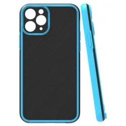 MCTR82-OnePlus 8 Pro * Textured Armor Silicone Blue (79)
