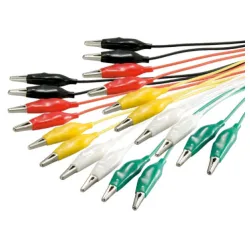 SET KROKODIL STIPALJKI SA KABLOM 50cm (pakovanje i cena za 10KOM)