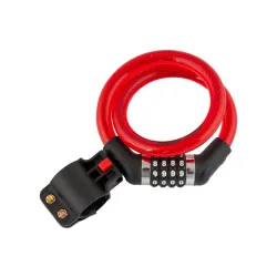 Brava spiralna na šifru4 broja 15 x 650mm crvena sa držačem