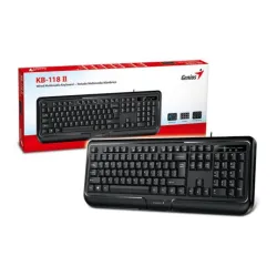 KB-118 II USB US crna tastatura