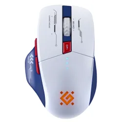 Bežični Gaming miš Defender Tisa GM-126 Belo plavi/LED/7D/2.4+BT/1600dp