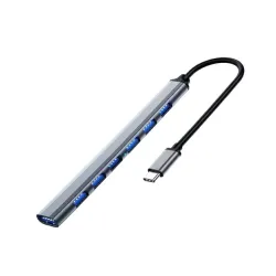TIP C na 7xHUB 3.0 metal
