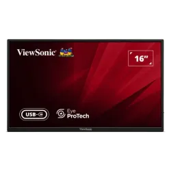 Portabl  monitor 16 ViewSonic VA1650 1920x1080/Full HD/IPS/60Hz/USB-C/HDMI/Audio/Zvučnici