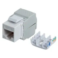 Modul RJ45 Intellinet 167062 Cat6/tool-less/568B 2-1/beli