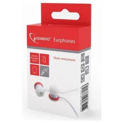 MHP-EP-001-R Gembird MP3 slusalice 3,5mm red