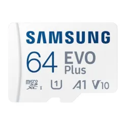 SAMSUNG Memorijska kartica EVO PLUS MicroSD Card 64GB + Adapter MB-MC64SA