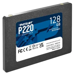 SSD 2.5 SATA3 128GB Patriot P220 550MBs/480MBs P220S128G25