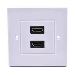 Kettz HU-K100 HDMI zidna utičnica sa 2 Ulaza