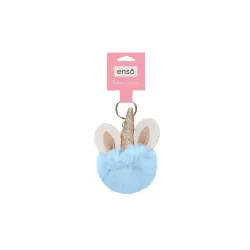 ENSO FLUFFY CHARMS dečiji privezak - plava