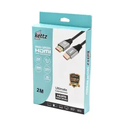 Kettz HDMI Kabl HK-K020M Premium V1.4 gold 2m 4K30Hz 19+1