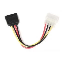 CC-SATA-PS Gembird SATA power supply kabl flat 15cm A