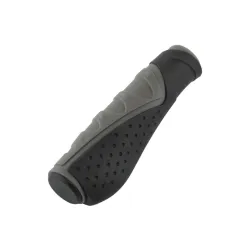 Ručke volana crno sive trekking kao velo l 135 mm kraton gel