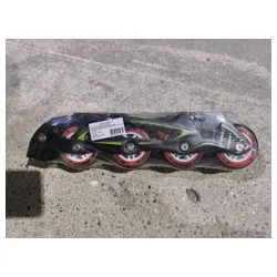 Set 8 tockica za rolere 72mm i lezajevi,osovin,koc. crno beli m 2023