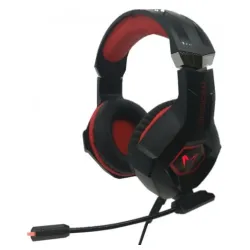 Microlab G7 Gejmerske slusalice sa mikrofonom 40mm/32Ohm, color LED, 3.5mm + USB red/black