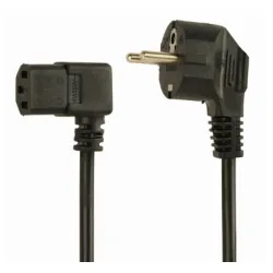 PC-186A-VDE Gembird napojni kabl C13 1.8m 90stepeni