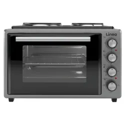 Mini šporet LINEA LMO35-0686 3400W sa 2 ringle i rernom