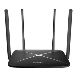 Wireless Router Mercusys AC12G AC1200/867Mb/s/ext x 4/2.4-5Ghz/1WAN/3LAN Gigabit