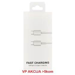 CCP-AMCM-AMCM-1.0w **  Gembird 3A PD kabl USB-C na USB-C, USB3.0, 1m, white (159)