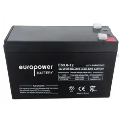 UPS Battery Europower ES12-9 12V 9Ah