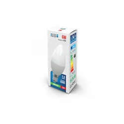 XLED E14 6W LED Sijalica 3000K,220V,480Lm,sveća-minjon