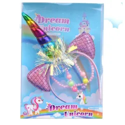 Rajf za kosu Unicorn šareni