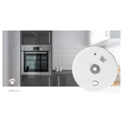 DTCTH10WT Alarm za toplotu Na baterije, 85db, ABS, Bela