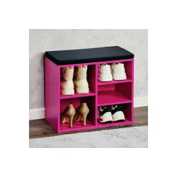 KESPER KSP15964 MINI CIPELARNIK ROZI SA JASTUKOM ZA SEDENJE 51.5 x 48 x 29,5 CM