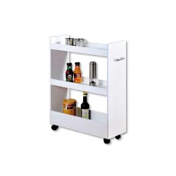 KESPER KSP24852 VIŠENAMENSKA POLICA SA TOČKIĆIMA 60X22X78CM BELA