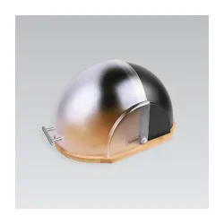 MAESTRO MR1678 KUTIJA ZA HLEB 37,5X27,5X21 CM CRNO PROVIDNA BAMBUS AKRIL