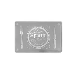 MAESTRO MR1904GR DEKORATIVNI PODMETAČ ZA STO 43,5X28,5CM