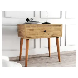 Noćni stočić Atlantik bor na visokim nogama