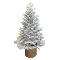 Novogodišnja jelka snežna u saksiji 60 cm 201017