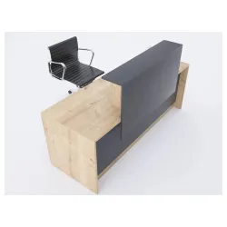 Prijemni pult Klupa antracit- dezen 140 cm