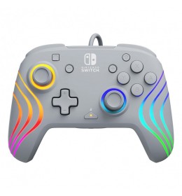 Nintendo Switch Afterglow Wave Wired Controller Grey