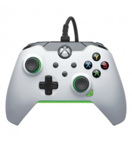 Pdp XBOX/PC wired controller white neon green 