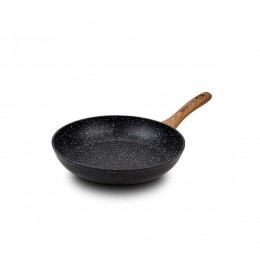  Tiganj 24cm sa nelepljivim premazom crni Nava NV10-144-101