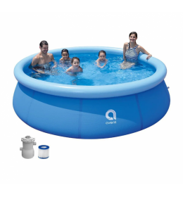 AVENLI Bazen za dvorište s pumpom 240x63 plavi