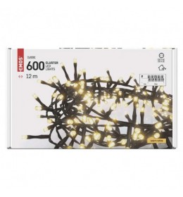 Emos LED svetlosni lanac 600 LED- jež 12m MTG-D4BW03