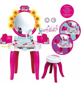 Toaletni sto Barbie sa tabureom sa svetlom i zvukom