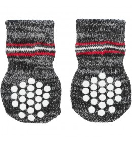 Čarape neklizajuće L XL 2kom sive