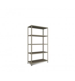 Metalna polica KIT 188 x 100 x 40 cm 5 x 65 kg  siva