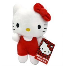 Pliš Hello Kitty 30cm  Crvena