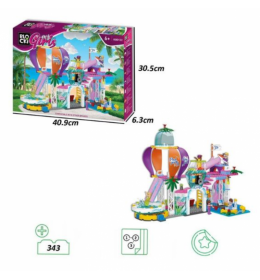 Kocke blocki akvapark 343pcs