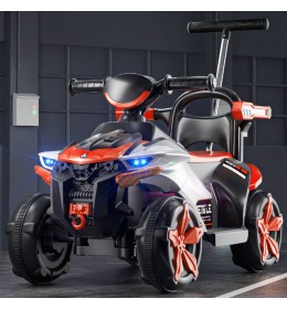 Auto na Akumulator za decu sa drškom (6V) SM-24306 crvneni