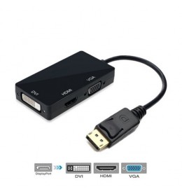 Displayport na HDMI+VGA+DVI konver. DP-DHV103