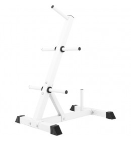 Stalak za tegove 30/31 mm Iskošeni Beli  do 200 kg
