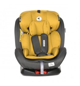 Lorelli auto sediste lynx isofix (0-36kg) - black & lemon curry 