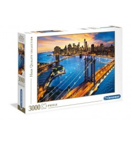  Puzzle 3000 hqc new york  Clementoni